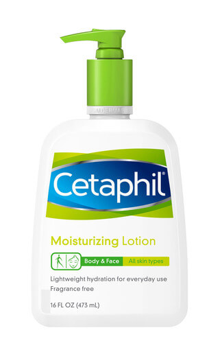 cetaphil lotion giúp cho cơ thể mềm mịn, dịu nhẹ