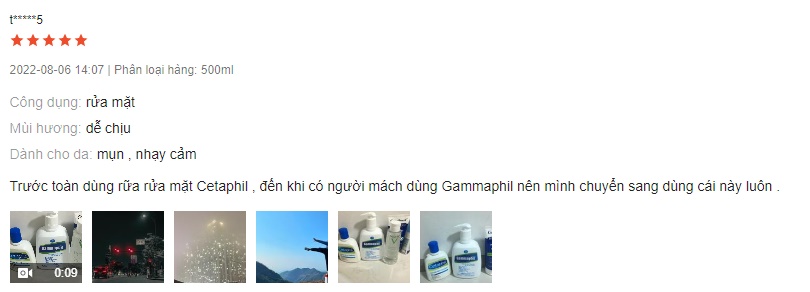 Da khô có nên dùng sữa rửa mặt Gammaphil