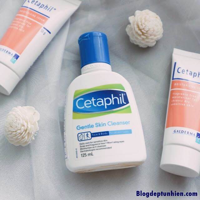 Cetaphil - sữa rửa mặt dịu nhẹ cho da nhạy cảm