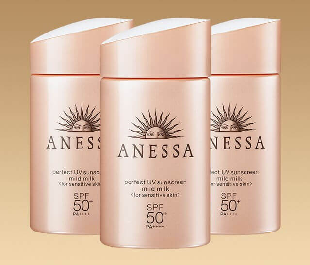 Sữa chống nắng Anessa Sunscreen Mild Milk màu vàng có tốt không