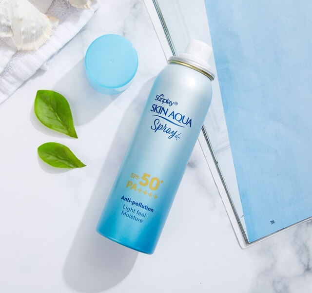 Kem chống nắng Sunplay Skin Aqua Spray Anti - Pollution