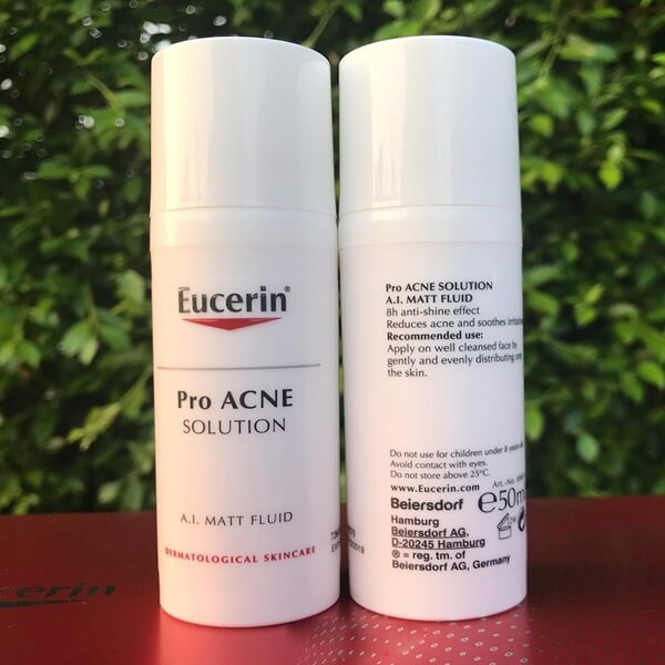 Sản phẩm chống nắng Eucerin Pro Acne Solution Day