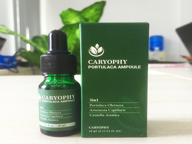 Tinh chất trị mụn Caryophy Portulace Ampoule