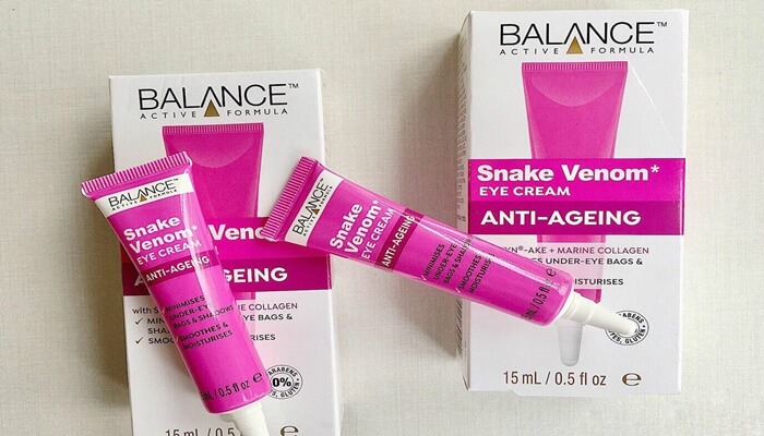 Kem trị thâm mắt Balance Snake Venom Eye có thực sự hiệu quả?