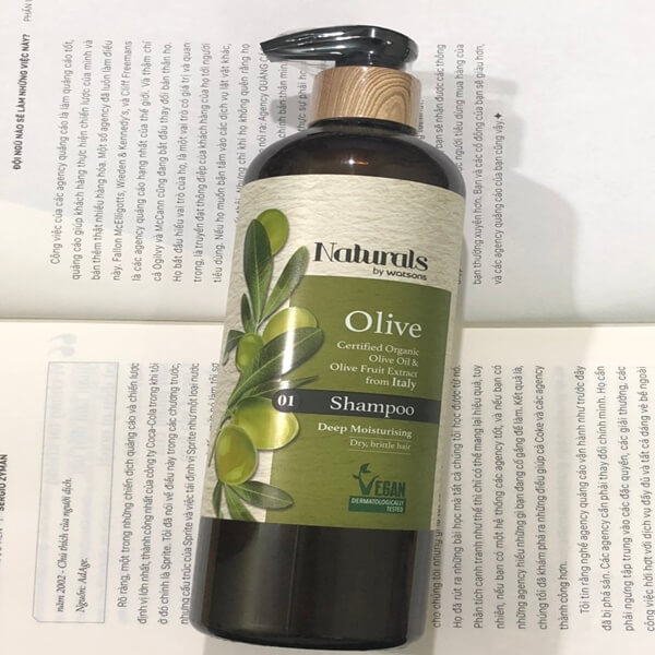 Dầu gội Olive Naturals By Watsons