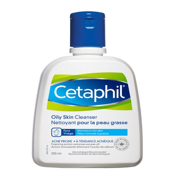 Sữa rửa mặt Cetaphil màu xanh cho da thiên dầu
