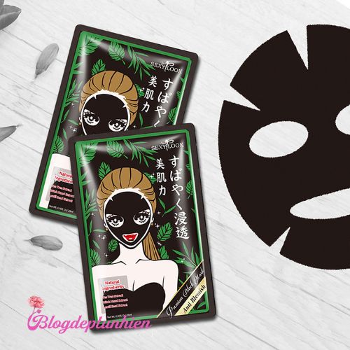 Mặt nạ trị mụn Sexy Look Tea Tree Anti Blemish Black Facial Mask