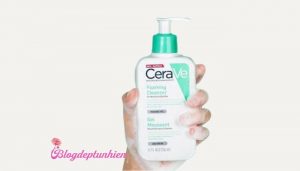 Review sữa rửa mặt Cerave Foaming Facial Cleanser dùng cho da dầu mụn được không