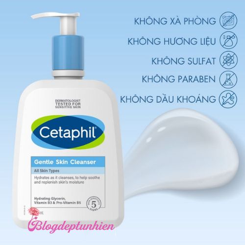 Review sữa rửa mặt Cetaphil