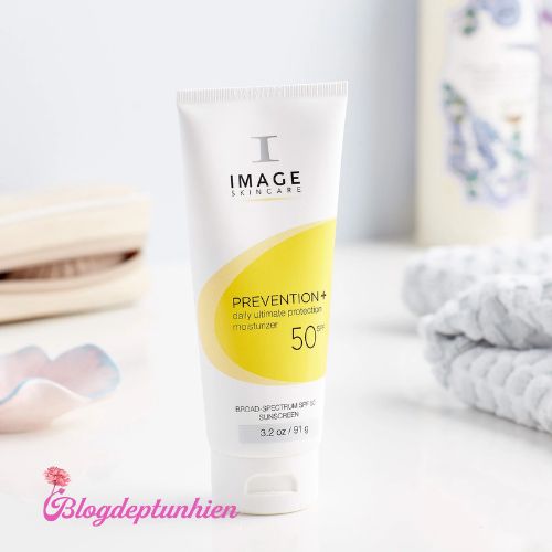 Review kem chống nắng Image SPF 50 Prevention Daily Ultimate Protection Moisturizer