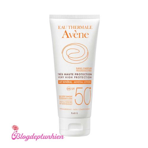 Kem chống nắng vật lý cho da nhạy cảm Avene Protection Mineral Cream SPF50+