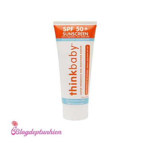 Kem chống nắng vật lý cho bà bầu Thinkbaby Safe Sunscreen SPF 50+
