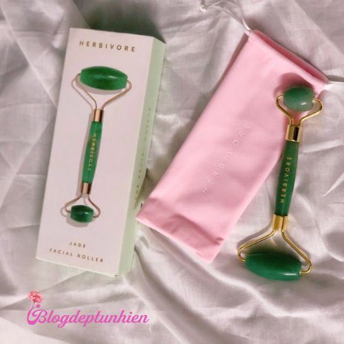 Thanh lăn ngọc bích Herbivore Jade Facial Roller